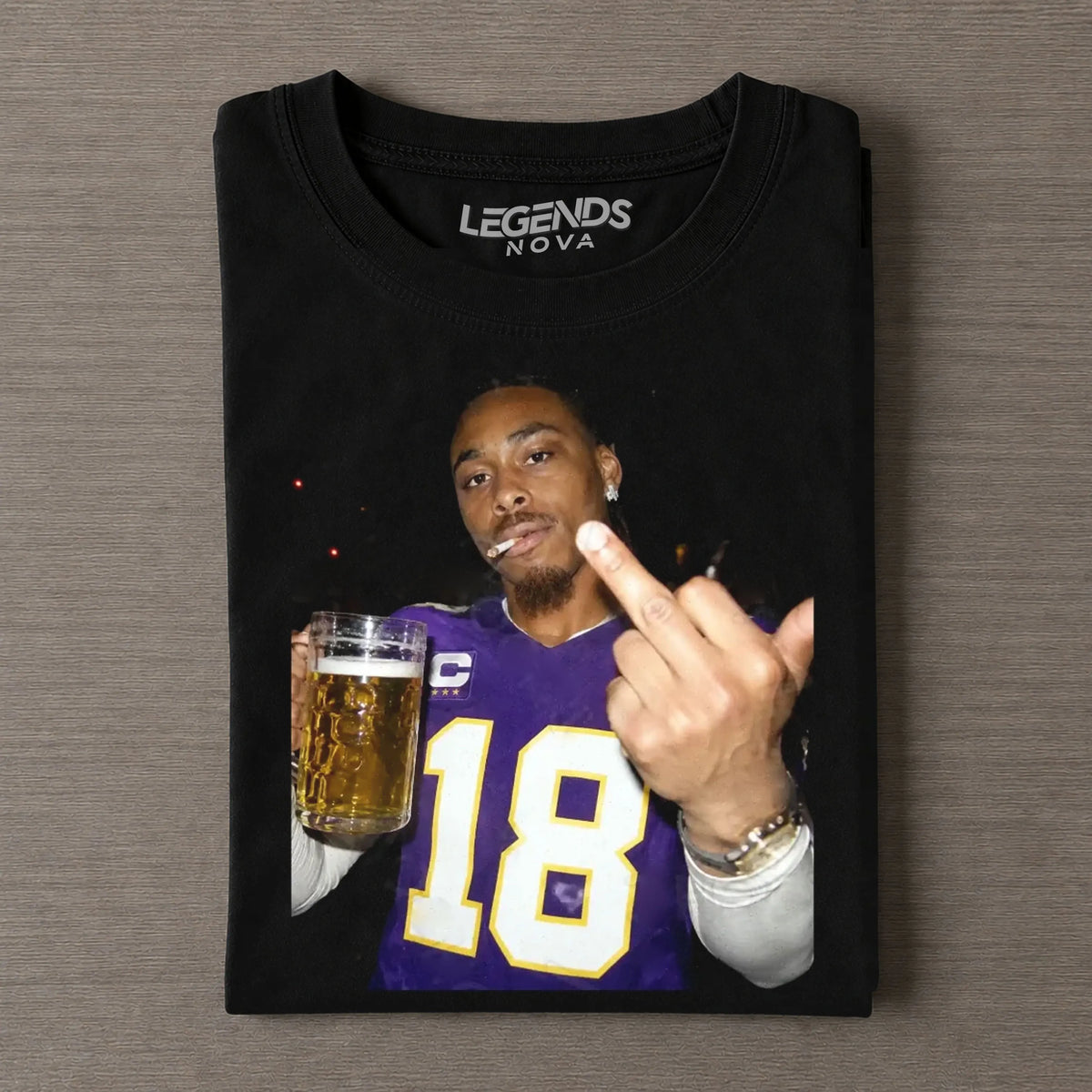 Justin Jefferson Football T-shirt