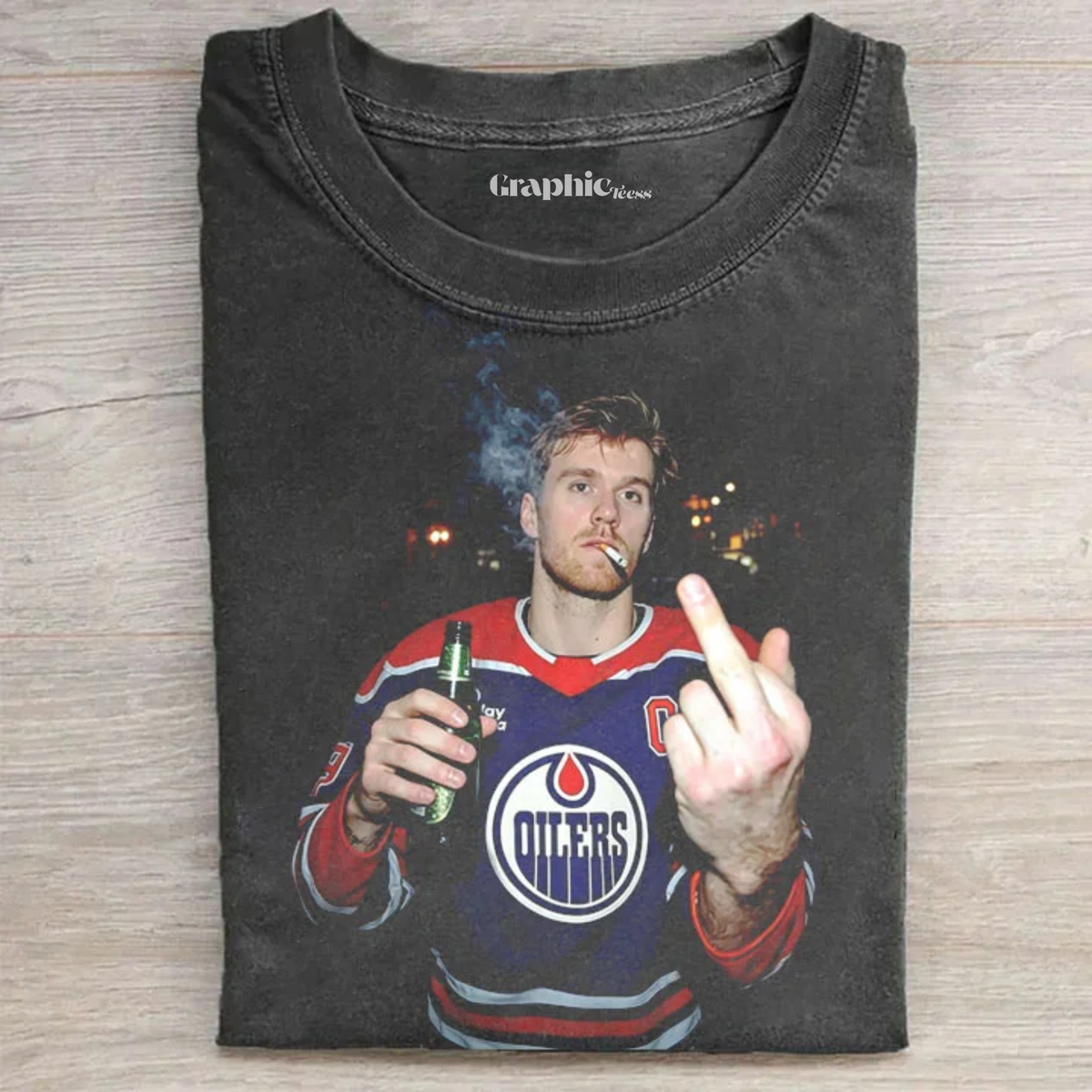 Connor McDavid NHL Hockey T-shirt