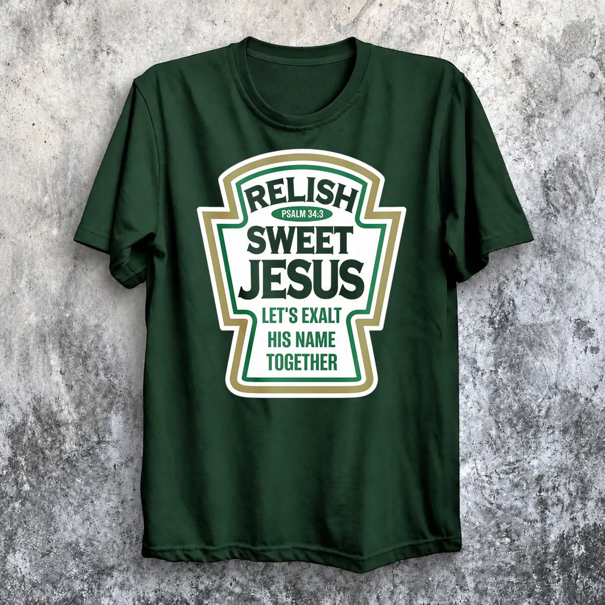 Heinz Relish Parody All Over Print Christian T-shirt
