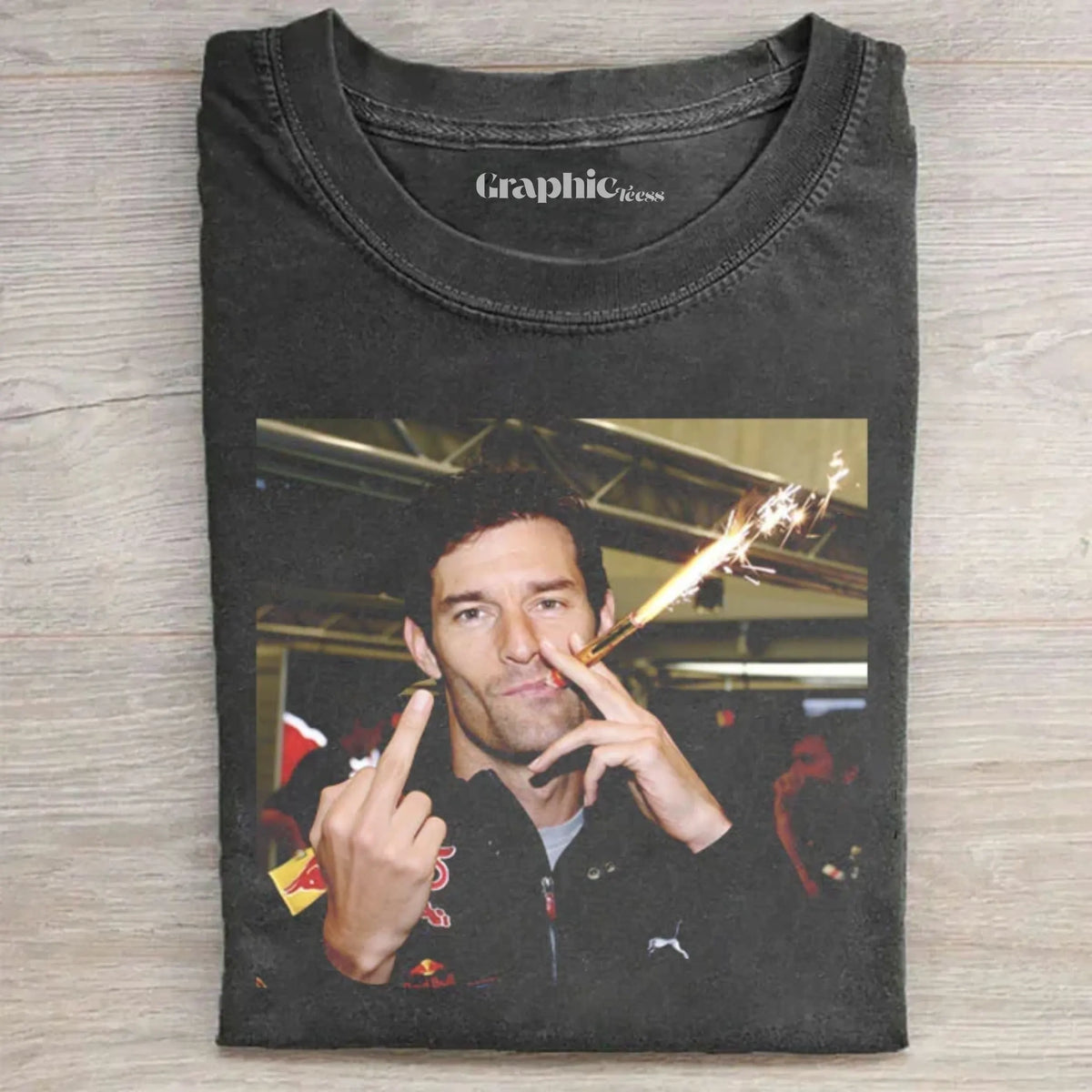 Mark Webber F1 Funny T-shirt