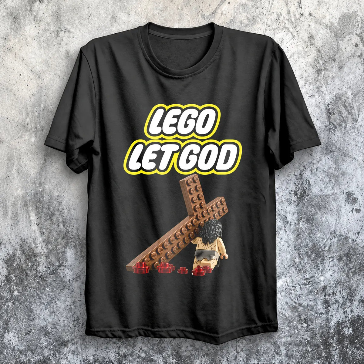 Let Go Let God Christian T-shirt
