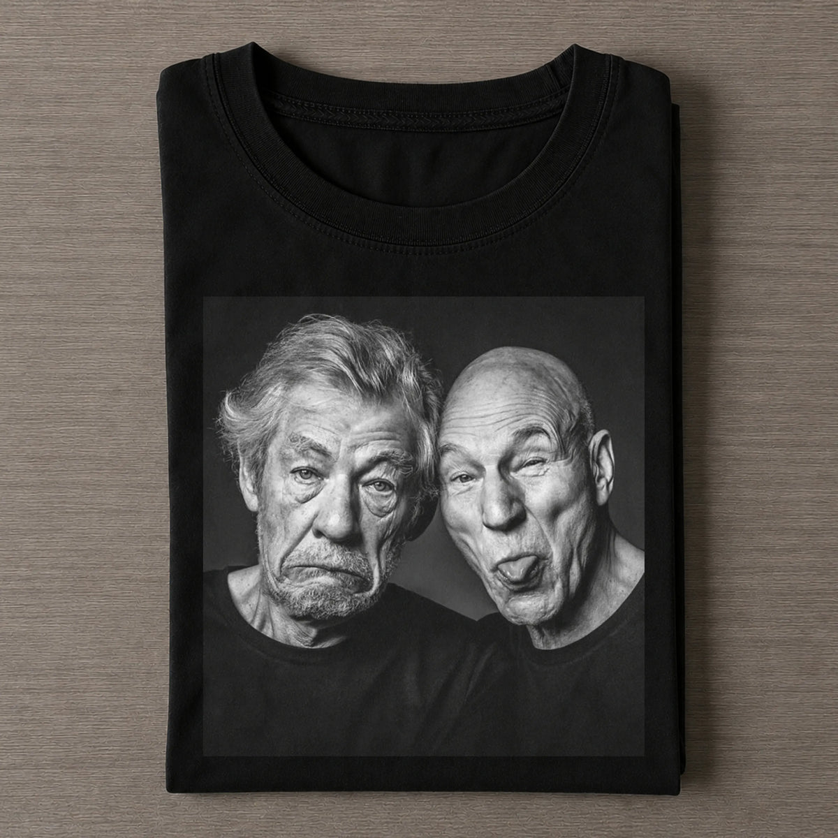 patrick stewart & Ian McKellen Legend V2 Tee