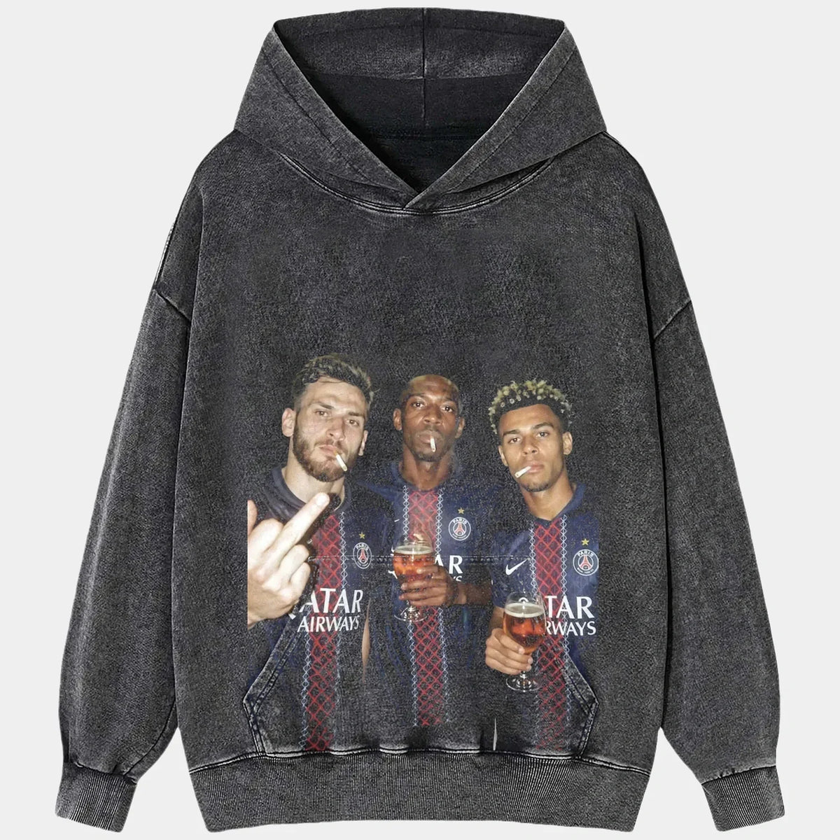 Khvicha Kvaratskhelia&Ousmane Dembélé&Désiré Doué 2026 Tee 1