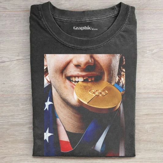 Jack Hughes USA Olympic Gold Medal Hockey T-shirt
