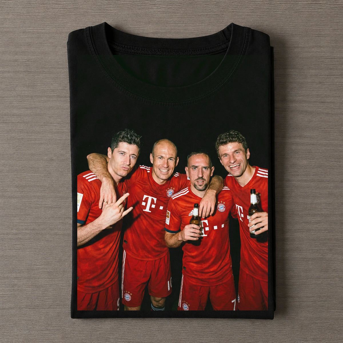 RL & AR & FR & TM Bayern Soccer T-shirt