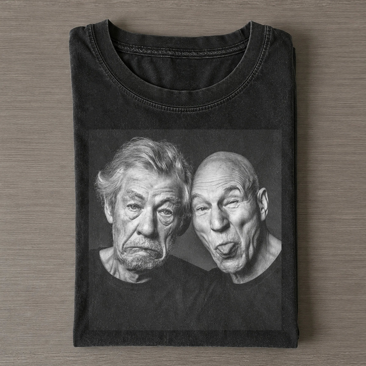 patrick stewart & Ian McKellen Legend V2 Tee