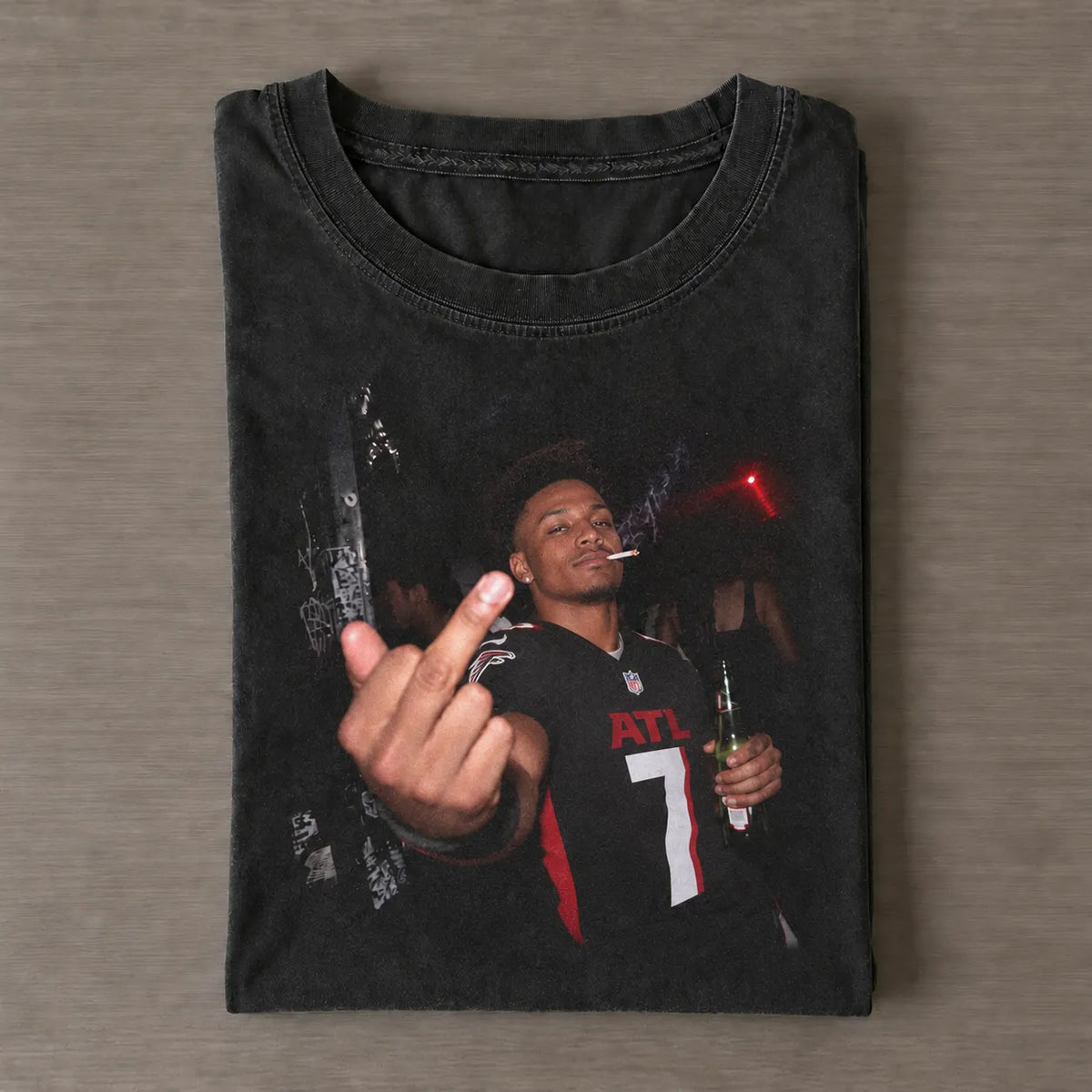 Bijan Robinson 7 Atlanta Falcons Football T-shirt
