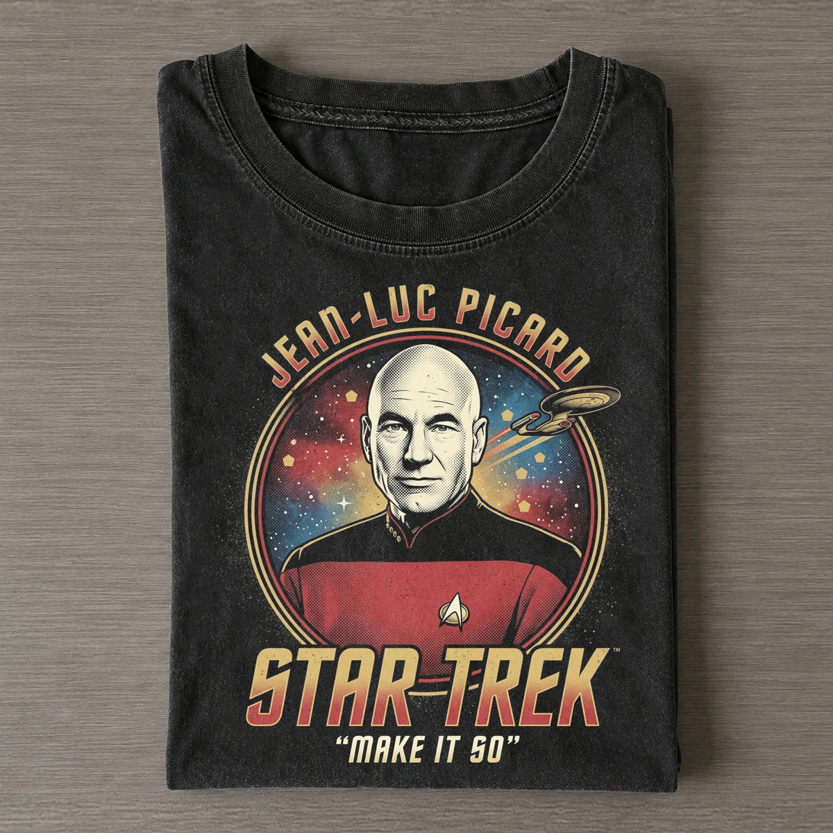 Patrick Stewart & Jean-Luc Picard Tee