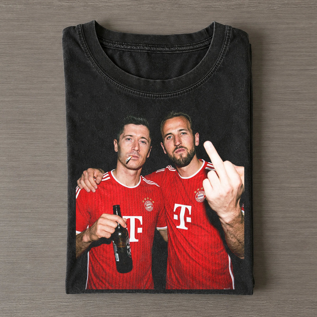 HK & Lewandowski  Bayern Soccer T-shirt