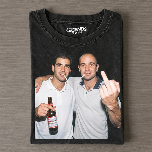 Andre Agassi & Pete Sampras Tee