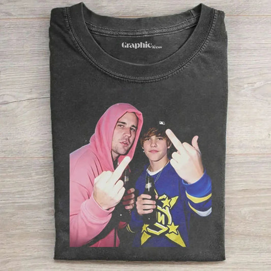Pop Music Icon Vintage Graphic T-shirt