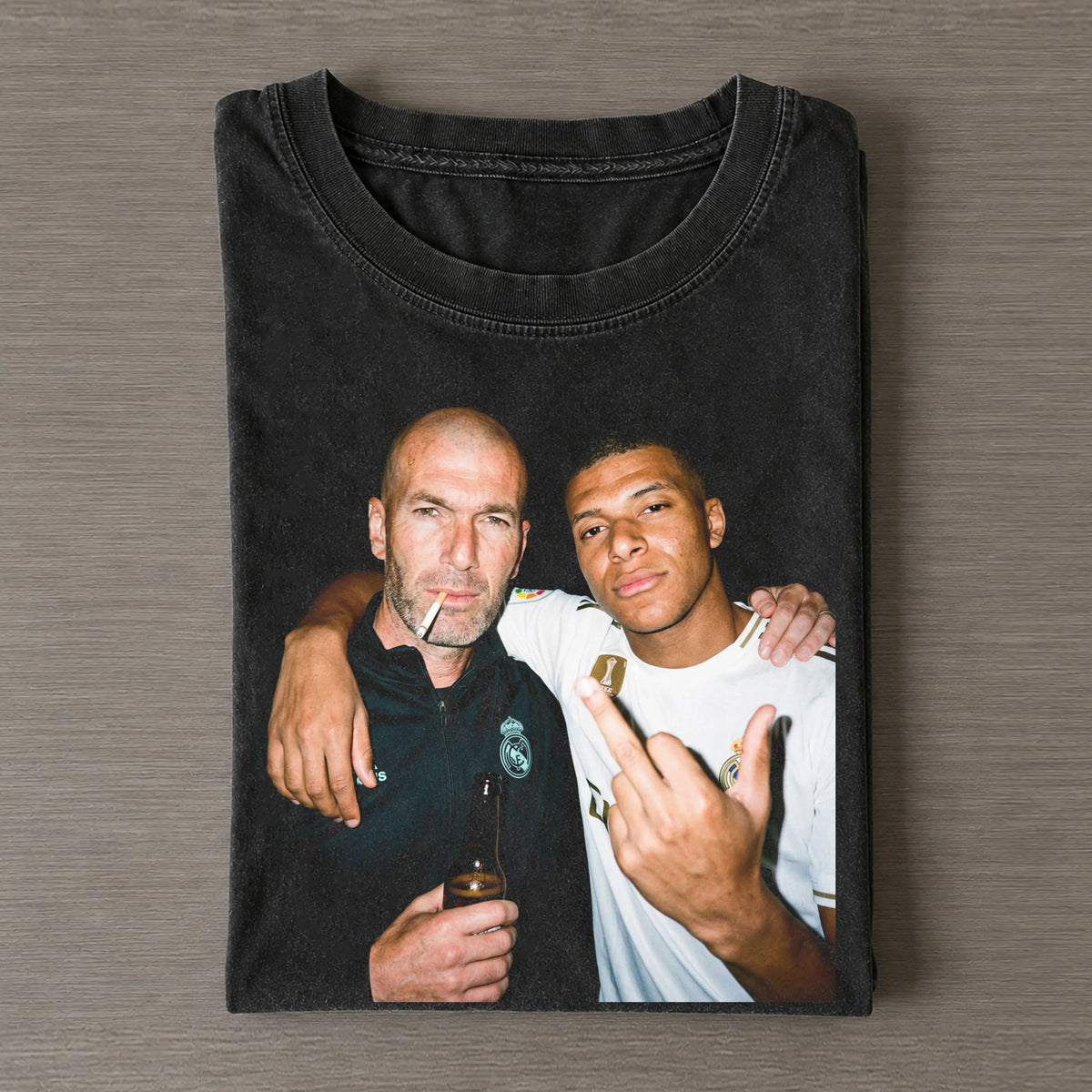 KM & Zidane RM Soccer T-shirt