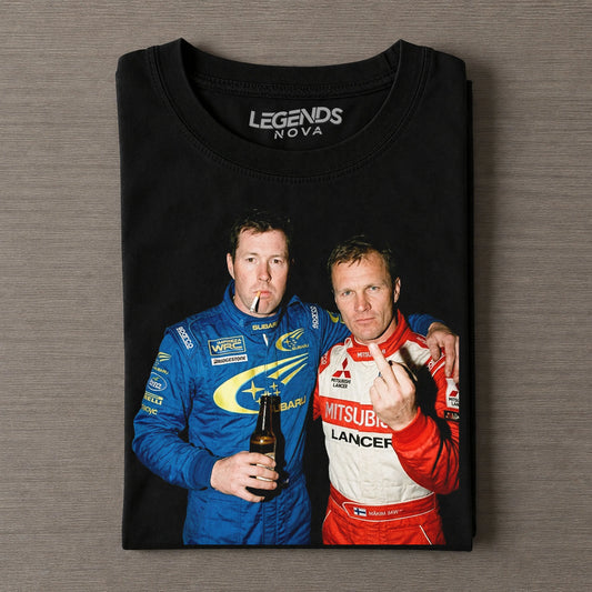 Colin McRae & Tommi Mäkinen丨WRC T-shirt