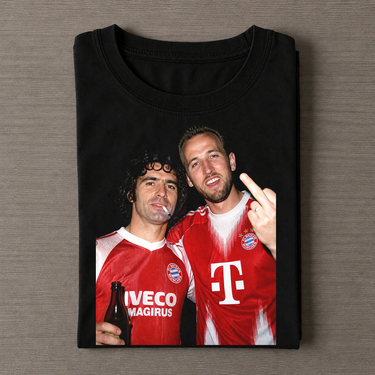 HK & GM Bayern Soccer T-shirt