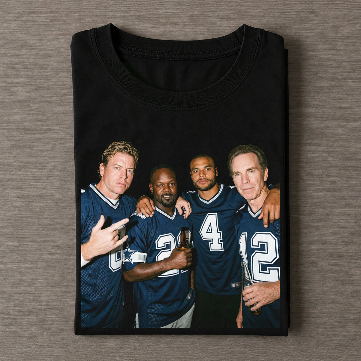 ES22 + RS12 + TA8 & DP4 Cowboys Football T-shirt