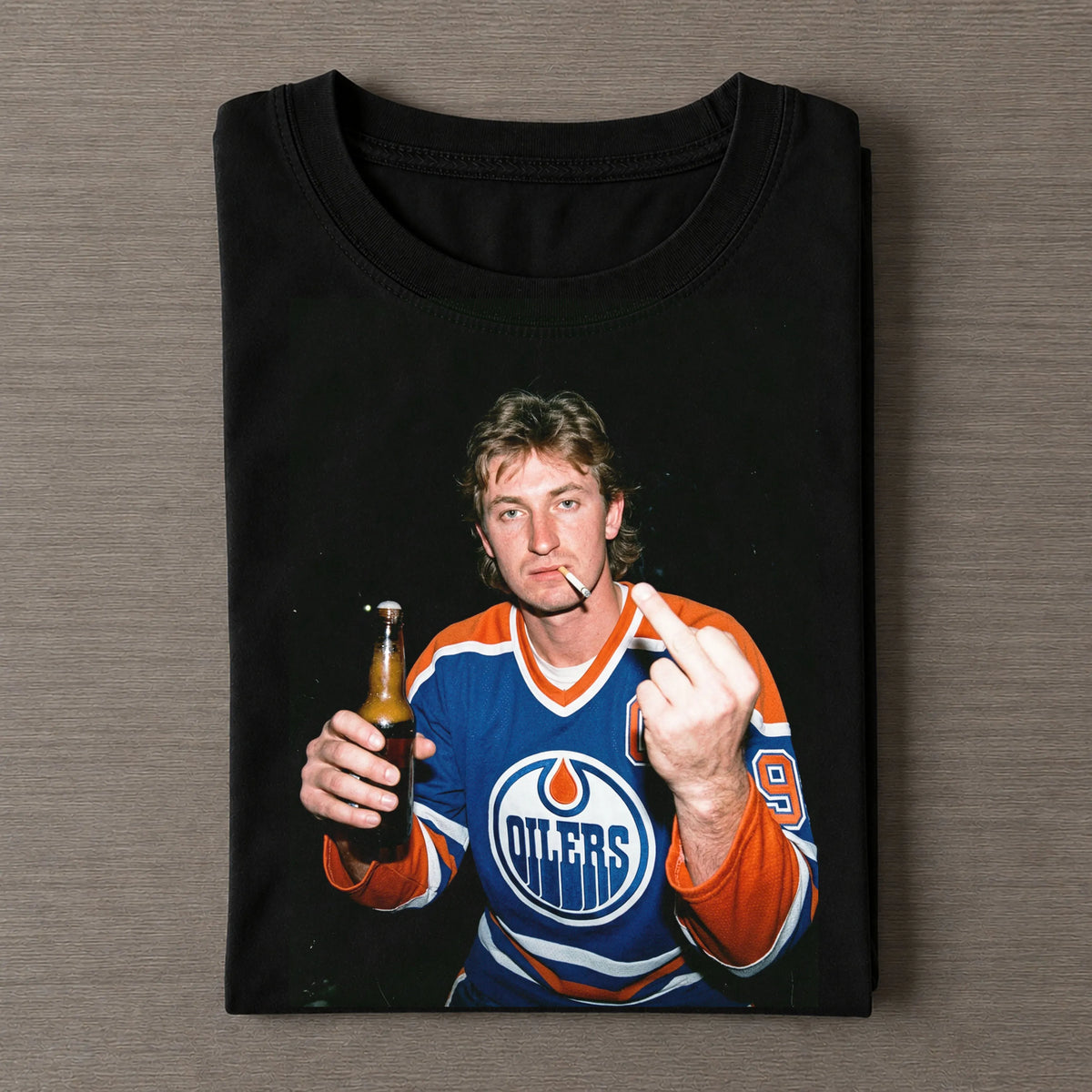 The Great One Flip The Bird Retro Tee