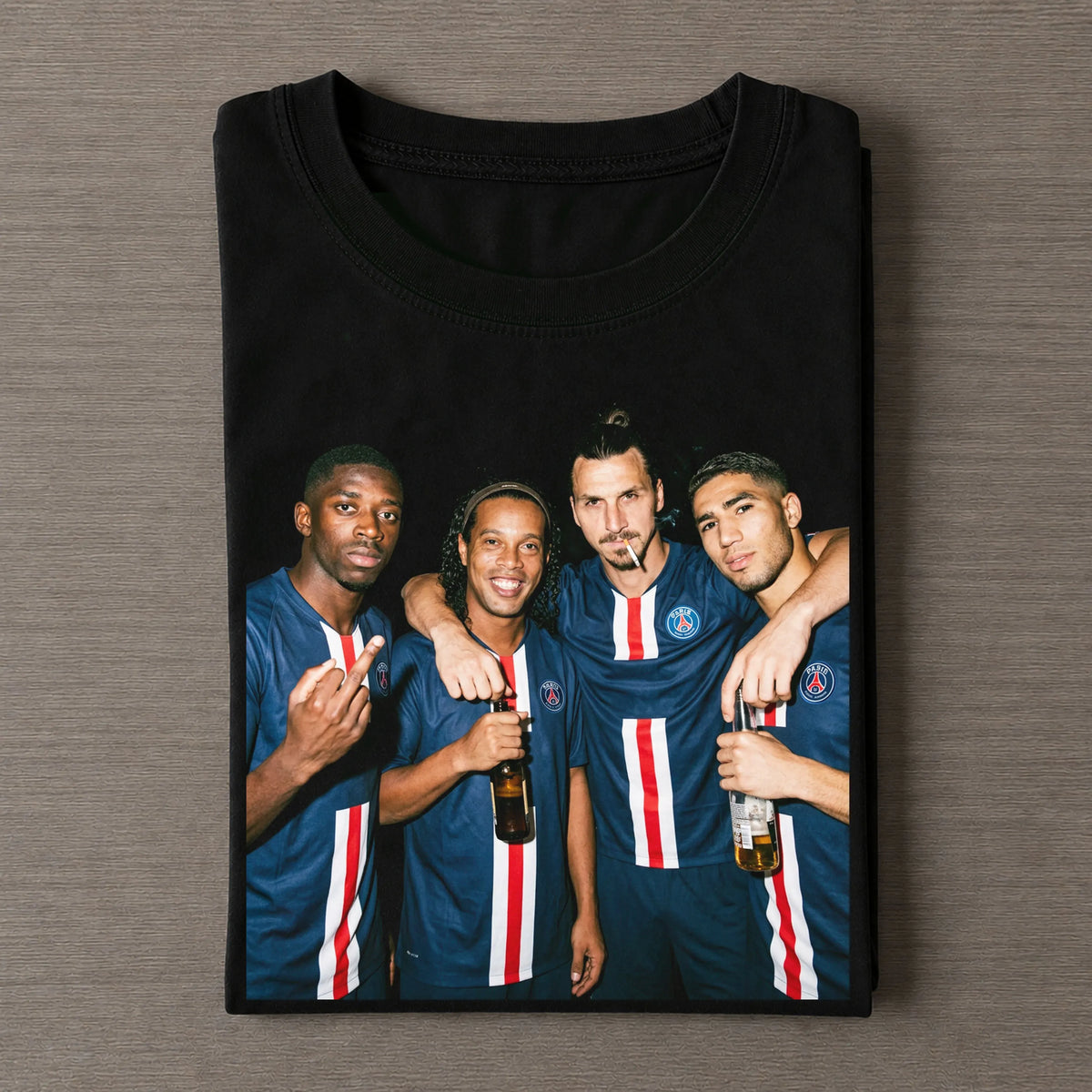 Ibrahimović & RG & OD & AK PSG Soccer T-shirt