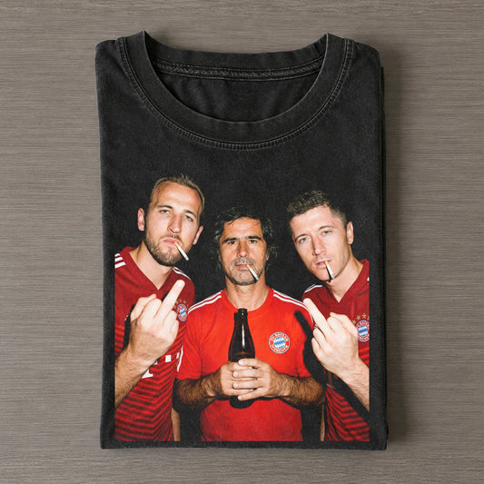 HK & GM & Lewandowski Bayern Soccer T-shirt