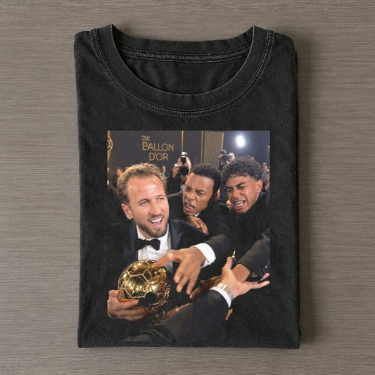 Harry Kane Ballon d'Or 2026 Football Funny T-shirt
