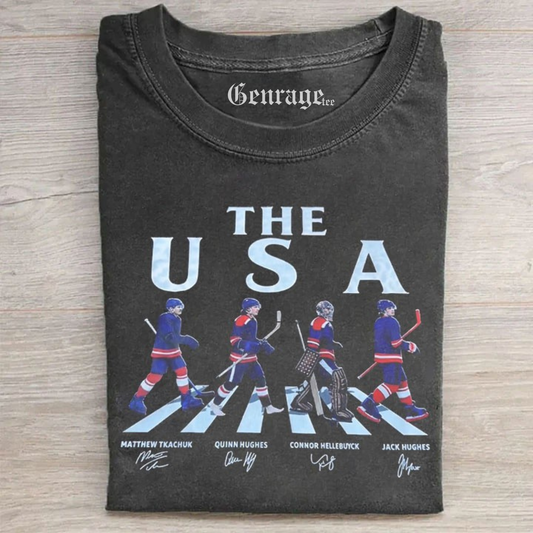 The USA Hockey Champion Vintage Tee