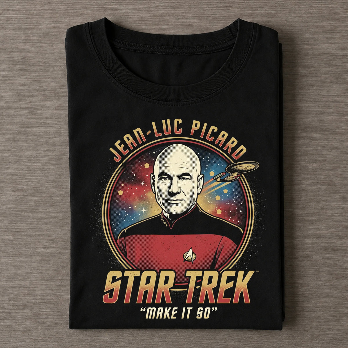 Patrick Stewart & Jean-Luc Picard Tee